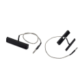 Miniatyrbillede 5 af 5: 1 Sæt Elektrisk Violin Fiddle Silent Eq Piezo Pickup Forforstærker Strengeinstrument Dele Sort