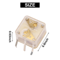 Miniatyrbillede 5 af 5: 2 stk 223f Style Dual 20pf Variabel Kondensator til FM Radio