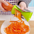 Miniatyrbillede 4 af 5: Grøntsags Skærer, Til Gulerødder, Agurker, Kartofler, Zucchini, Og Mere. Laver Tynd Krøllet Grøntsags Spaghetti