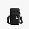 Miniatyrbillede 1 af 5: Høj kvalitet små håndtasker til kvinder Multifunktionel vandtæt nylon skuldertaske til mobiltelefon Sport Messenger taske beige