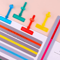 Miniatyrbillede 4 af 5: 14 stk. Guidede Læsestrimler Værktøjssæt Finger Sporere Højlys Læsestrimler Linealer Til Dysleksi