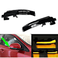 Miniatyrbild 2 av 2: Bil LED dynamisk blinkers bakspegel sidoljus kompatibel med V40 Cc Ii V60 S60 2011-
