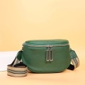 Pikkukuva 2 / 5: Fanny Pack Crossbody-laukut naisille Aito nahka Muoti Olkalaukku Vyölaukku Vyötärölaukku