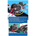 Miniatyrbilde 4 av 5: 68Lb 86Lb Elektrisk Hastighetskontroll Bryter Propellmotor Utenbordsmotor 12V 24V Holdbar Erstatning