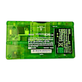Miniatyrbillede 4 af 5: Farfi Klar Grøn Fuldstændig Udskiftningsskal Skærmskjold til Nintendo DS Lite