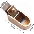 Miniatyrbillede 2 af 4: Violin Tommelhøvl 16 mm Klinge Bredde Messing Luthier Værktøj til DIY Violin Viola Violoncello Træinstrument Guld