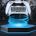 Miniatyrbild 5 av 5: Trådlöst tangentbord 3.0 Controller Chat Pad för handkontroll Inbyggd högtalare Gamepad Tangentbord