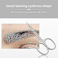 Miniatyrbild 5 av 5: Ögonbrynssax Död Hud Rostfritt Stål Makeup Skönhetsskärare Verktyg|Nagelbandssax(silver)
