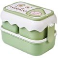 Miniatyrbilde 1 av 5: Lunchboks, matboks for gutter, grønne matbokser for barn