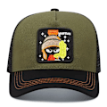 Miniatyrbillede 1 af 4: 1 stk. Åndbar Mesh Baseball Cap Unisex Solskærm Cool Mønster Udendørs Sports Cap