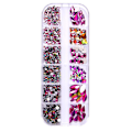Miniatyrbillede 5 af 5: Neglekunst Krystal Perler Sten Flade