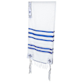 Pikkukuva 3 / 4: Messiaaninen rukousviitta Tallit rukoushuivi Uskonnollinen rukousviitta Kangas Miehille Naisille