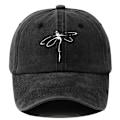Miniatyrbillede 1 af 4: Libelle Print Baseball Cap til kvinder: Let, åndbar og slidt Dad Hat til afslappet brug og solbeskyttelse