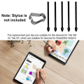 Miniatyrbillede 4 af 5: 5 stk. Stylus-efterfyldning, udskiftningsspids til berøringspen, erstatningsspids til Galaxy Note20/Note10/Tab S6/Tab S
