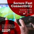 Miniatyrbild 5 av 5: Platt Ethernet Cat5e nätverkskabel Slim Thin Low Profile Lan Patch Internetkabel för Xbox, Ps4, Modem, Router, PC, Smart TV,