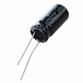 Miniatyrbillede 3 af 4: 3 x 2200uF 16V 105C Elektrolytisk Kondensator 10x20mm