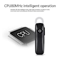 Miniatyrbillede 5 af 5: Chronus M165 Trådløse Bluetooth-øretelefoner, Sorte håndfri opkald Business Headset Sports Earbud In-ear-hovedtelefoner (sorte)