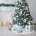 Miniatyrbilde 2 av 5: Julegull 120cm Snø Sequin Trespjør