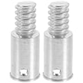 Miniatyrbillede 2 af 2: 2 stk. Kosteskaft Trådet Ende Udskiftning Kosteskaft Forlængelsesstang Adapter