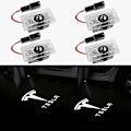 Miniatyrbilde 1 av 5: Dørlogo-projektorlys for Tesla Model 3, Model Y, Model S og Model X
