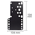 Miniatyrbild 2 av 5: Universell Racing Games Handbromssystem Fäste Pc Usb Sim Handbroms Adapterplatta För Racing Games