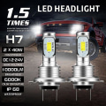Pikkukuva 1 / 5: H7 Led Canbus -ajovalot H7 Led Lähivalolampput 6000k Ip 68 Csp 3570 Led-siruilla