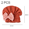 Miniatyrbilde 2 av 4: Mikrofiber Hår Turban for Rask Hårtørking