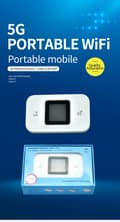 Trådlöst 5G-kort Bärbar Wifi-router (Vit)