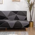 Pikkukuva 3 / 5: Venyttelevä sohvasängyn päällinen Futon-sohvan suojus, täysin taitettava käsinojaton sohvanpäällinen Huonekalusuoja, helposti R
