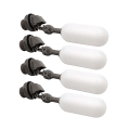 Miniatyrbillede 1 af 5: 4 stk. 3/4 tommer vandflyderventil med justerbar arm plast vandfilter flyderkugleventil til vand