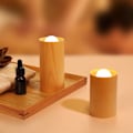 Miniatyrbillede 2 af 5: Flimrende Flammeløse Lys Luminicious, Realistiske og Lyse LED-Lys Batteridrevne Lys med Luftstrømsfølsom Aktivering, Søjlelys