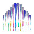 Miniatyrbillede 1 af 5: 24 stk. Glow Fiber Wands Sticks Led Light Wand Fiber Optic Wands Blinkende Sticks Til Fest Bryllup H