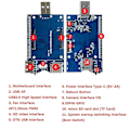 Pikkukuva 3 / 5: Cm4-laajennuskortti Compute Module 4 Cm4 Io -kortille Mini ohjelmointirajapinnan laajennuksella