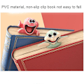 Pikkukuva 2 / 2: Stereo Kawaii -sarjakuvamerkki 3d Eläin Wacky -kirjanmerkit Wacky -kirjanmerkki