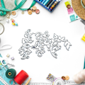 Pikkukuva 2 / 4: Kierteet, Viiniköynnökset Ja Lehdet Metallileikkurit Prässausmallit DIY-Scrapbooking-Mallit