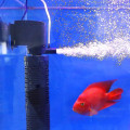 Miniatyrbillede 1 af 4: 3 i 1 Lydløs Luftning Vandrenser Intern Pumpe Nedsænkelig Akvarium Filter Oxygen Pumpe Nedsænkelig