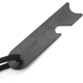 Miniatyrbillede 3 af 5: Sæt med 2 flint og stål, flinttænder til overlevelse til bushcraft, magnesiumstang ildstarter kit med håndlavet træhåndtag, 20.000 gange