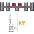 Miniatyrbild 3 av 5: Dockningsstationens expansionsfäste Kompatibelt med Dyson Digital Slim/gen5 Detect/v7/v7 Slim/v8/v8 Slim/v10/v11/V11 Outsize/v12/v15/Outsize Dammsugare