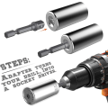 Miniatyrbilde 2 av 4: 4 stk Universal Sokkel - 7-19mm Universal Sokkelnøkkel, Høy Kvalitet Krom Vanadium, Multifunksjonell Håndverktøy Nøkkeladapter Bor Reparasjonsverktøy Passer