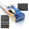Miniatyrbilde 3 av 3: – 3m – Cat.8 Flat Ethernet-kabel – 8.1 Standard Class – Cat 8 LAN-nettverkskabel – 40000 Mbits – Patchkabel –