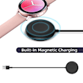 Miniatyrbillede 4 af 5: Watch-oplader kompatibel med Samsung Galaxy Watch, bærbar opladningsdock til Galaxy Watch 4/Galaxy Watch 3/Active-serien