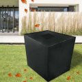 Miniatyrbilde 4 av 5: Vannbeholderdeksel, Deksel for 1000 L IBC-tank med rektangulært deksel 116 x 100 x 120 cm