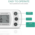Miniatyrbild 2 av 3: 2-pack kylskåpstermometer, digital frys/kyltermometer med krok - Lättläst LCD-display, max/min-funktion, vit