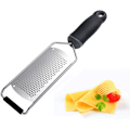 Miniatyrbillede 1 af 3: Rustfrit Stål Oste Rivjern med Ergonomisk Håndtag, Hånd Rivjern til Revet Ost, Ingefær, Citron, Citrus, Hvidløg, Gulerødder