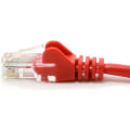 Miniatyrbilde 3 av 3: Rød nettverkskabel Ethernet RJ45 Cat5e-CCA UTP Patch 26AWG 0,5 m [0,5 meter]