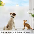Pikkukuva 3 / 5: Frosted Window Film Privacy: Opaque Window Film for Glass Windows Self-Adhesive Sun Blocker Anti UV Window Frosting Film Static C