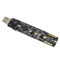 Miniatyrbild 2 av 5: Usb3.2 Gen2 10gbps till NVMe-protokoll M.2-låda till en port Realtek Rtl9210 kortöppning
