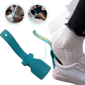 Miniatyrbillede 2 af 5: Lazy Shoes Hjælper, Strømpe Sl ider Håndteret Sko Horn Sko Løftehjælper Nemt på & Off til Seniorer Ældre Handicappede Plast Sko Horn Passer Til Alle Sko (Pink)