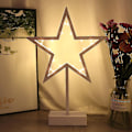 Miniatyrbillede 1 af 4: 20 LED Dekorative Lysestjerne Kold Hvid Varmt Hvid Juleblomst Lysestjerne