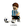 Miniatyrbillede 5 af 5: 8 stk. VM i Qatar Ronaldo Messi Neymar Minifigur Samlet Mini Byggeklodser Actionfigurer Legetøj Børnegave